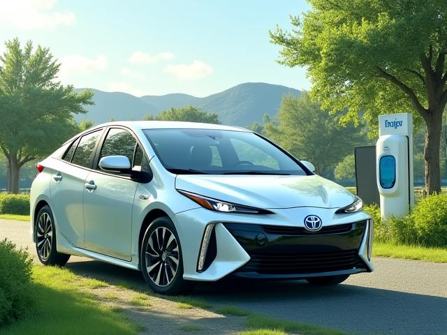 Toyota Prius o similar, coche híbrido ecológico para alquiler